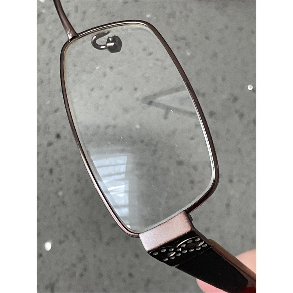 Minimize 55903 BRN 50-18-135 Brown Metal Full Rim Eyeglasses Frames ONLY READ!! - Picture 11 of 12